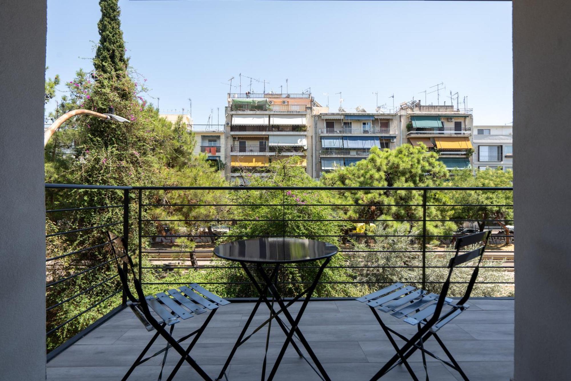 Your Base Comfy In Petralona, Steps To Metro